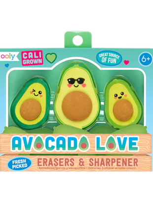 Ooly avocado gommen en scherper