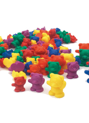EDX backpack bear counters - leer sorteren en tellen met deze mooie kleurrijke beren in verschillende maten en gewichten