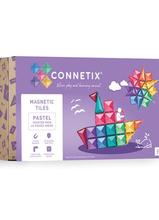 Connetix 64delige starter pack pastel