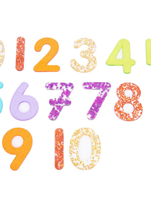 Tickit regenboog glitter cijfers