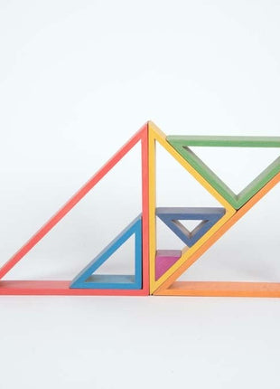 Tickit rainbow architect driehoeken gestapeld