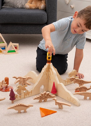 Tickit houten verdelers dinosaurussen wereld