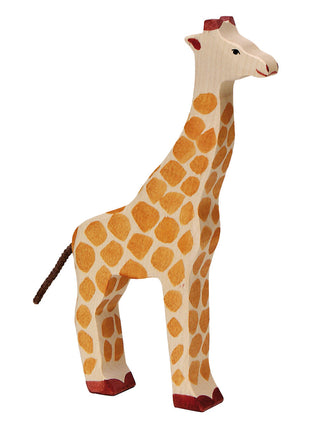 Holztiger houten giraf