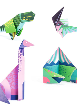 Djeco origami dinosaurussen
