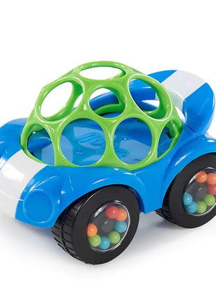 Oball Rattle & Roll blauwe buggy
