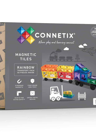 Connetix Rainbow Transport set