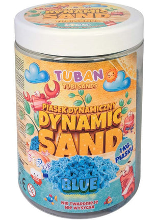 Tuban dynamisch zand 1kg blauw