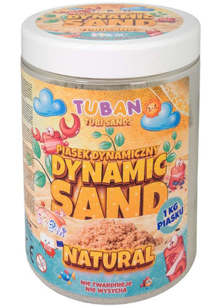 Tuban dynamisch zand 1kg natural