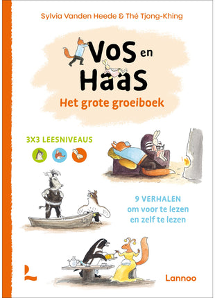 Vos en Haas Het grote groeiboek - Sylvia Vanden Heede