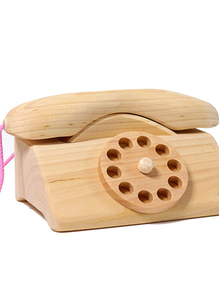 Grimm`s houten telefoon