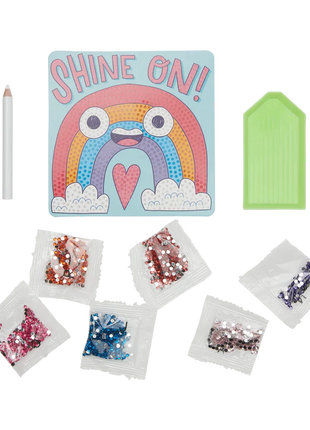 Ooly Razzle Dazzle mini gem art kit - regenboog