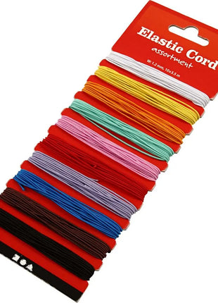 Elastische draad in 10 kleuren
