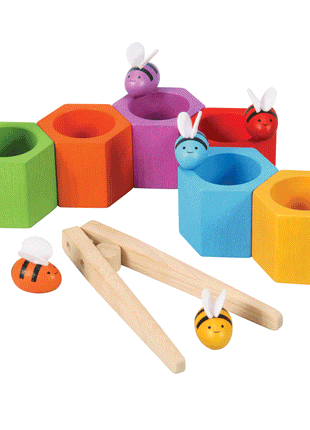 PlanToys bijenkorf houten speelgoed