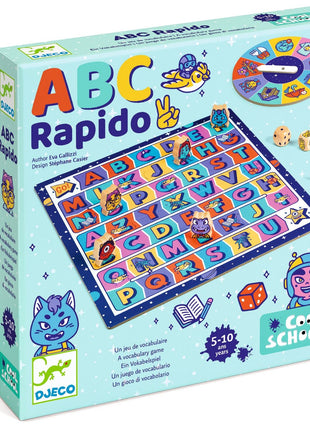 Djeco Cool School ABC Rapido letterspel