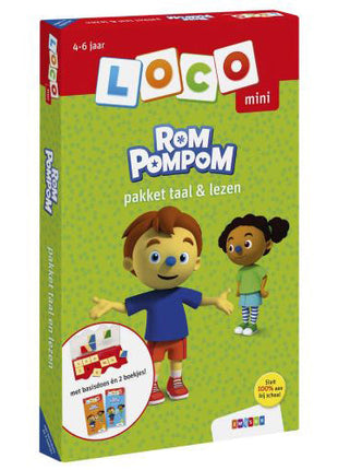 Mini Loco - Loco mini rompompom pakket taal & lezen