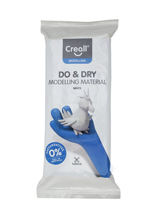 Creall Do&Dry happy ingredients luchtdrogende klei wit