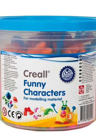 Creall funny characters om te boetseren