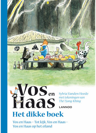 Het dikke boek van vos en haas - Sylvia Vanden Heede