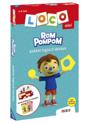Mini Loco - Loco mini rompompom pakket logisch denken