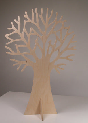 Speelbelovend houten seizoensboom 70cm